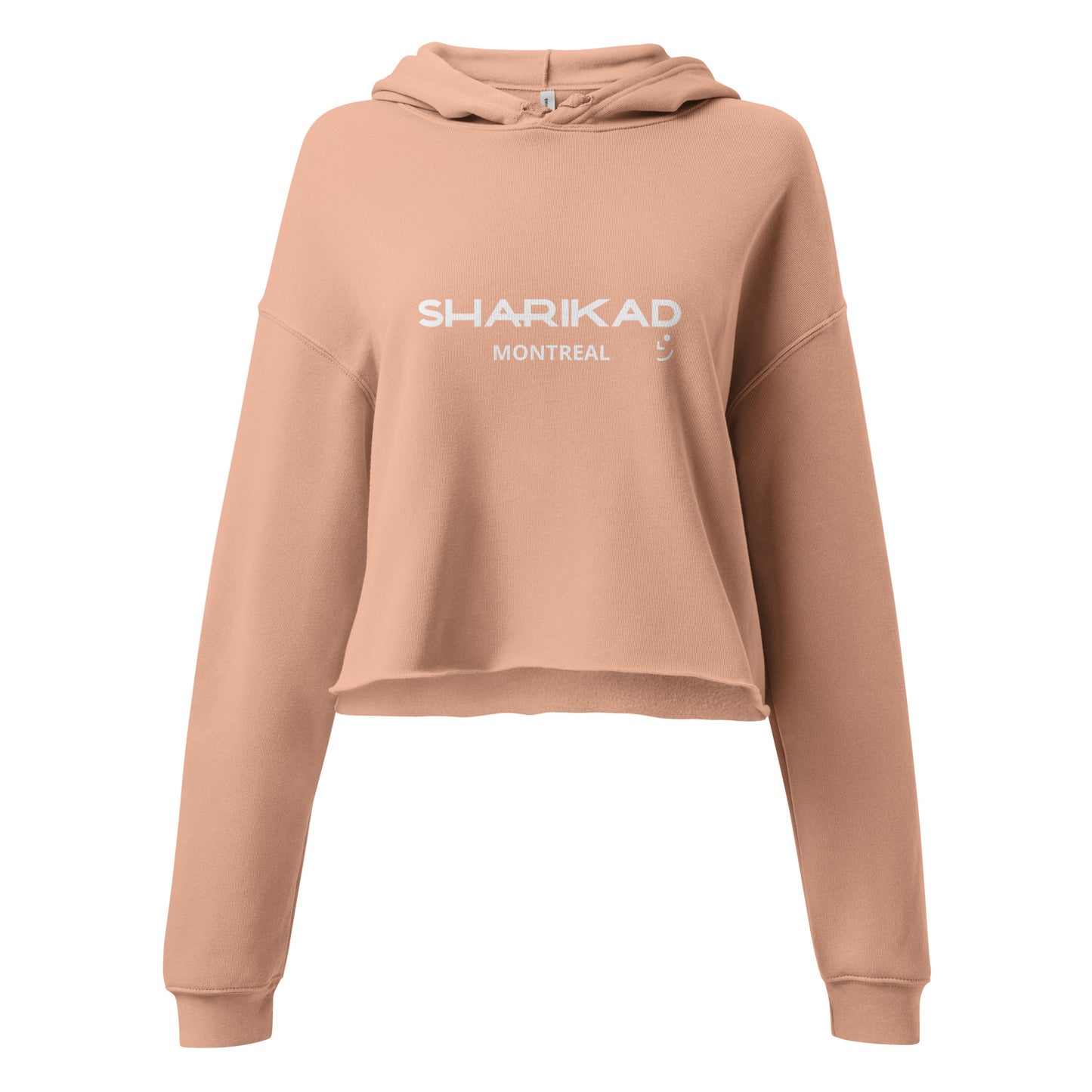 Sweat à capuche crop-top Sharikad pour femme