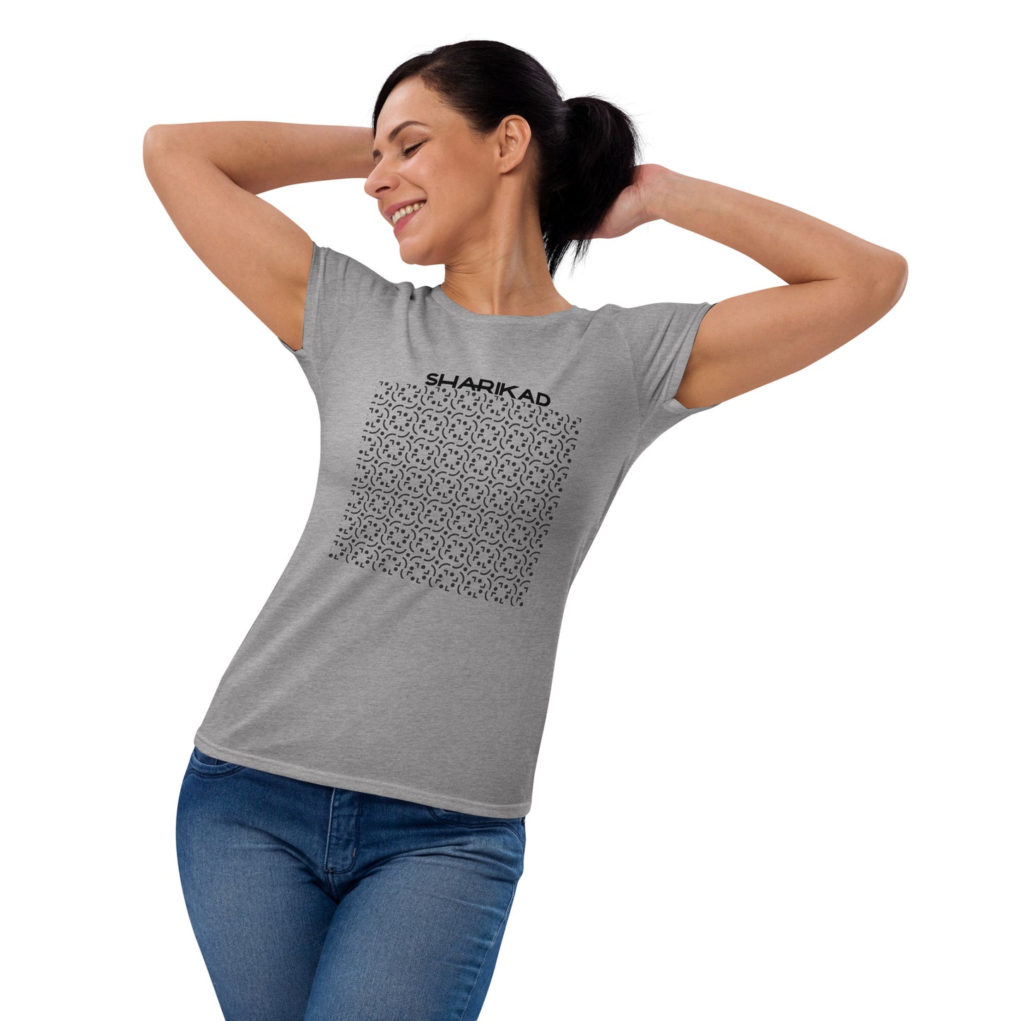 T-shirt à manches courtes Sharikad pour femme